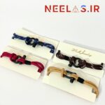 دستبند طنابی امگا با قفل پیچی