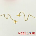 گوشواره آویزی استیل طرح ضربان قلب