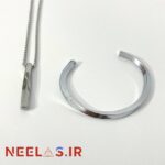 ست گردنبند و بنگل طرح مکعب پیچی