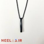 ست گردنبند و بنگل طرح مکعب پیچی